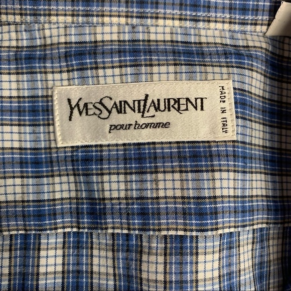 YSL Button Up 42/16.5 - Picture 4 of 6